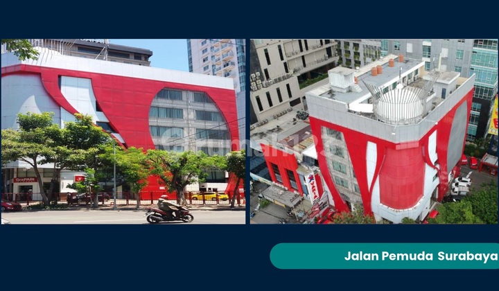 Office Building on Pemuda Main Road in front of Delta Plaza Kayoon MEGA 7 Floors Near Tunjungan