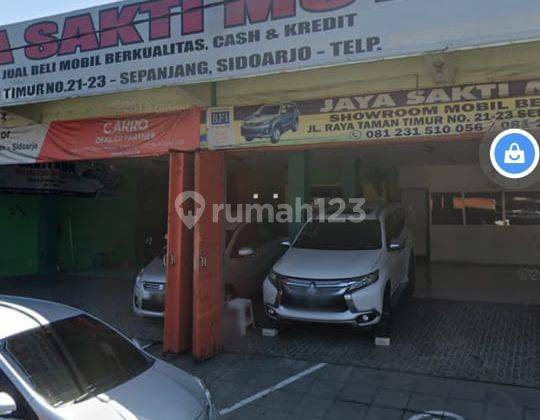 Bangunan Ruko Los2an Showroom Taman Sepanjang 1