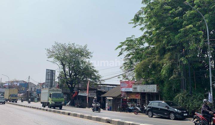 Tanah Pinggir Jalan Raya Siap Pakai Usaha  2