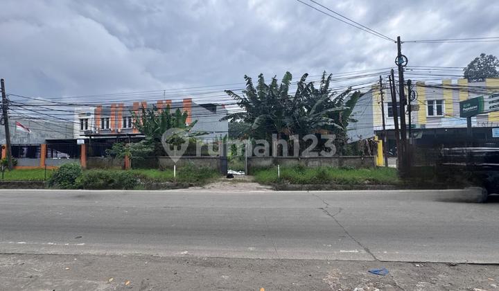 Tanah Pinggir Jalan Cocok Gudang dan Restoran