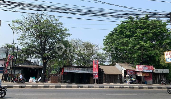Tanah Pinggir Jalan Comersial Cocok Buat Shorum dan Gudang