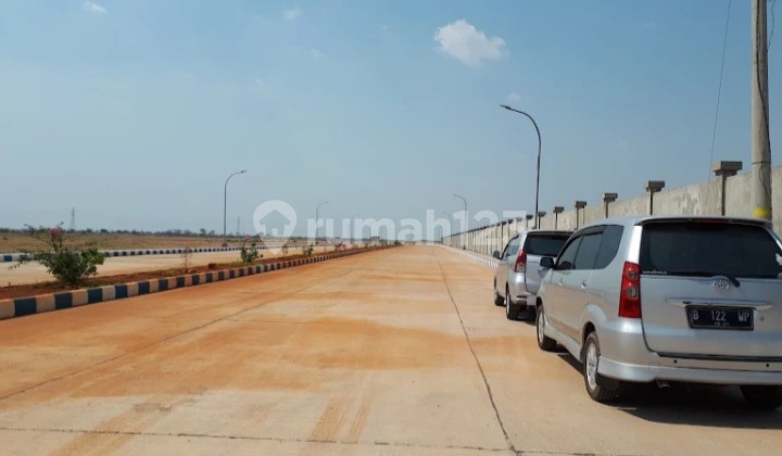 Tanah Industri Jalan Rapih dan Bersih Deket Pelabuhan
