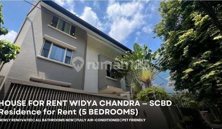 For Rent Luxury House in SCBD South Jakarta