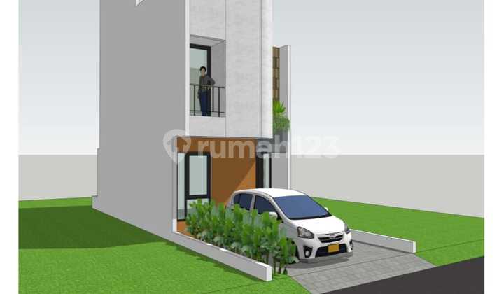 Rumah 2 Lantai Samping Toll Jorr Jatiasih 2