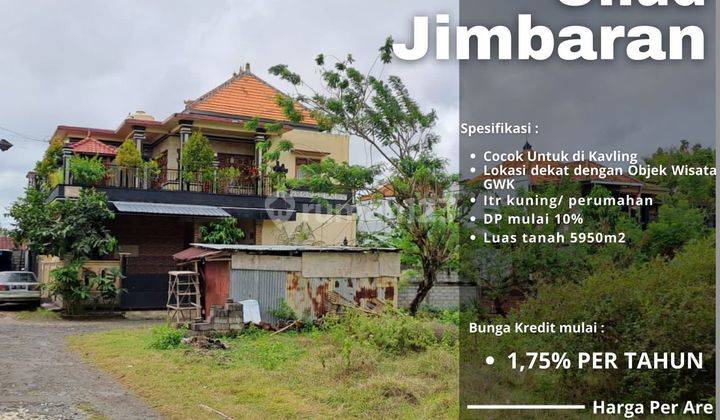 Land for sale 59 acres located on the Unud Campus, Jimbaran 1