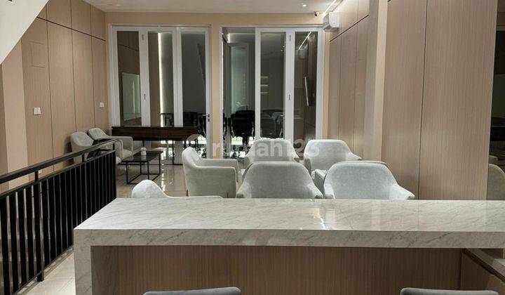 Disewakan Ruko Golf Island Pik Uk 4,5x15 Boulevard Furnished Interior Bagus  1