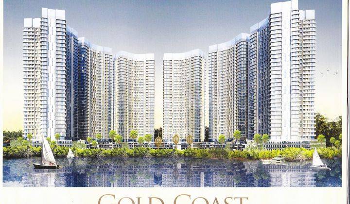 Apartemen Gold Coast Apartment 2BR Uk 68m2 Honolulu Full Furnish 1