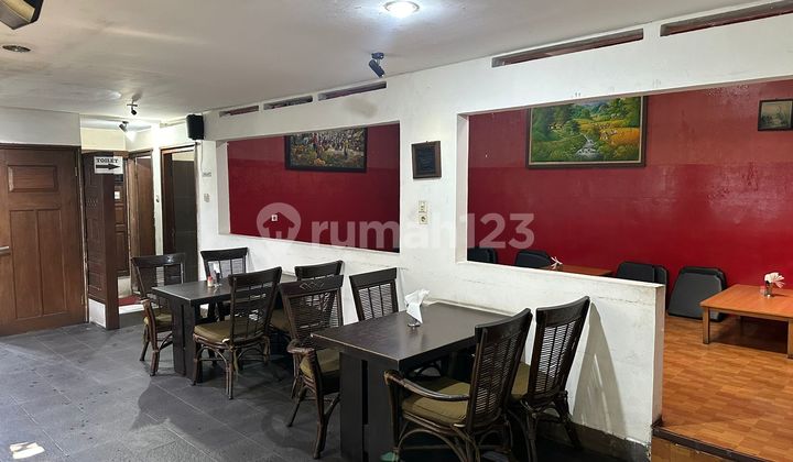 Disewakan Ruang Usaha Ex Resto Strategis di Mainroad Pajajaran