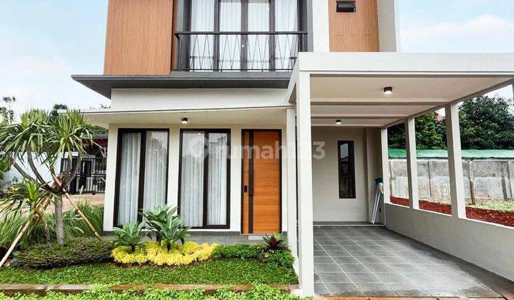 Rumah Baru Design Modern Dg Rooftop Dan Swimming Pool Lingkungan Nyaman Tenang Dg Keamanan 24 Jam Strategis Dkt Tol Dan Busway 1