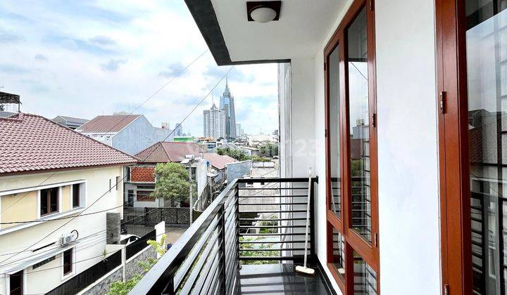 Dijual Rumah 3 Lt Full Furnished Siap Huni Dlm Townhouse Palmerah Residence Akses Dalam Kota Dan Ke Senayan 2