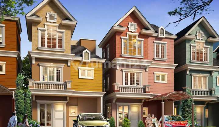 Disewakan Rumah 3 Lantai di Cluster Omaha Village Gading Serpong Disewakan Rumah 3 Lantai di Cluster Omaha Village Gading Serpong