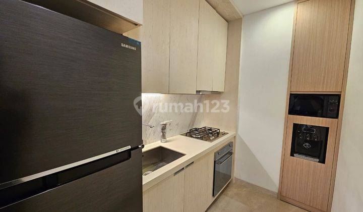 dapur disewakan izzara apartment 2br furnished