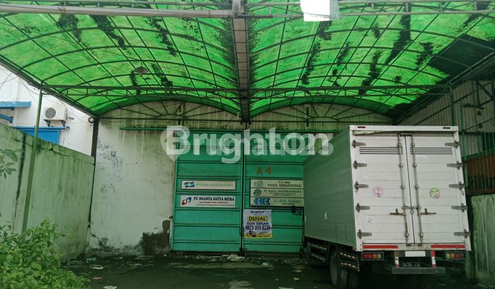 Gudang siap huni lokasi strategis