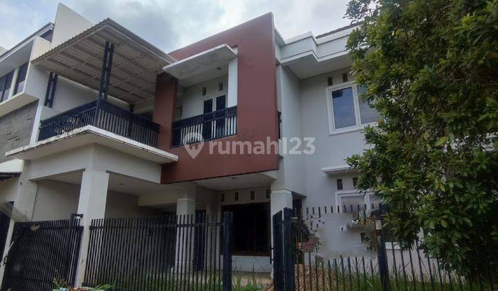 Rumah 2 Lantai Depan Taman Siap Huni Di Puspitaloka Bsd  2