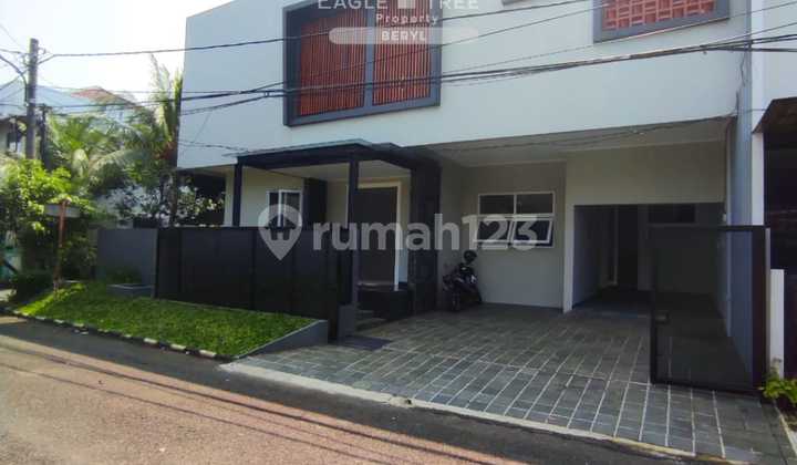 Rumah Brand New Hoek Modern Minimalis Di Bintaro Sektor 9