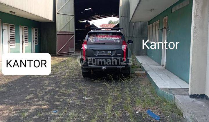 Dijual Tanah + Gudang Diciledug 2