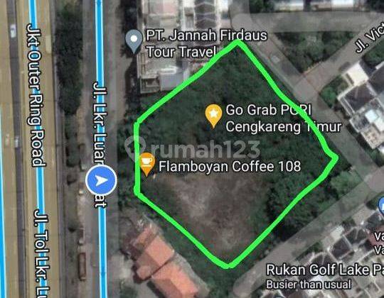 DISEWAKAN KAVLING TANAH 4500 M2 STRATEGIS DI CENGKARENG JAKARTA BARAT 1