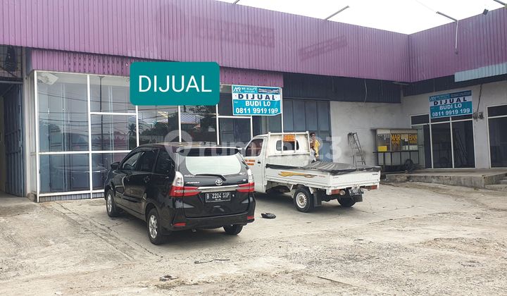 RUMAH + SHOWROOM/GUDANG STRATEGIS DI TIGARAKSA  2
