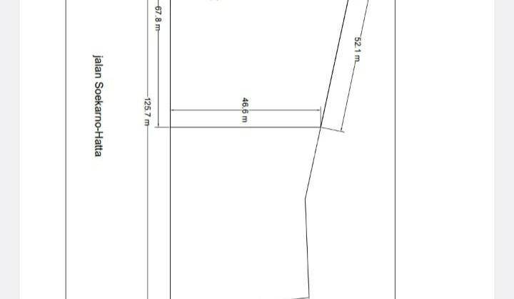 Kavling Tanah Komersial 5210 M2 Di Jl. Soekarno Hatta Bandung 1