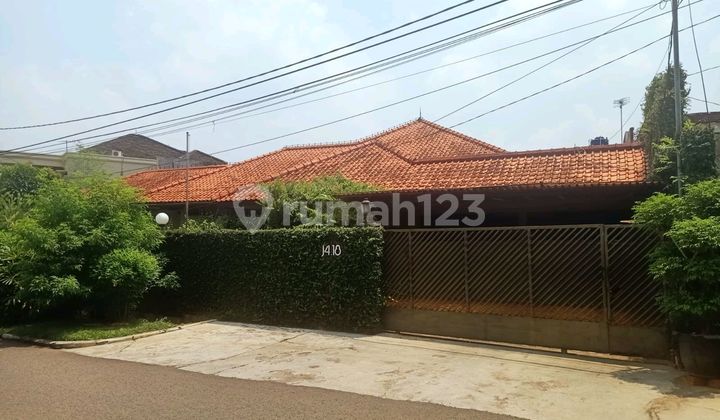 Rumah Luas Asri Dan Nyaman Siap Huni Di Bintaro Sektor 1 Jakarta Selatan