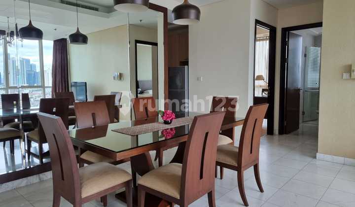 Apartment The Peak Sudirman 3 BR Furnished Bagus Apartment The Peak Sudirman 3 BR Furnished Bagus