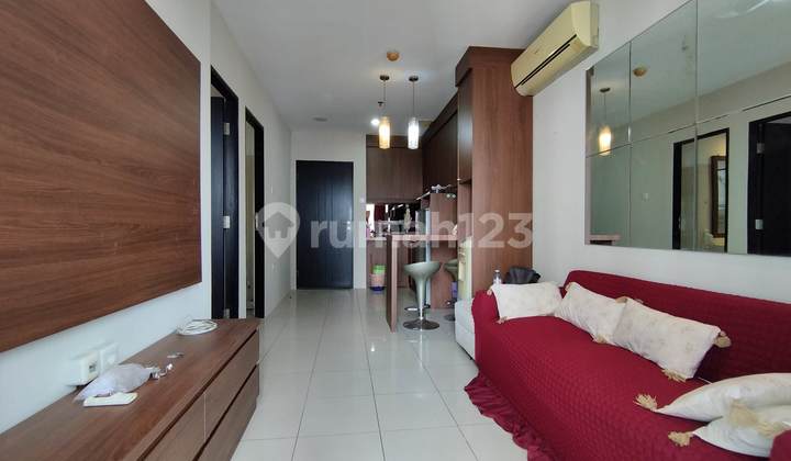 Disewakan 1 BR, Furnish, hadap pool, Cervino Apt, hanya 500m dari Mal Kokas, ARI 2