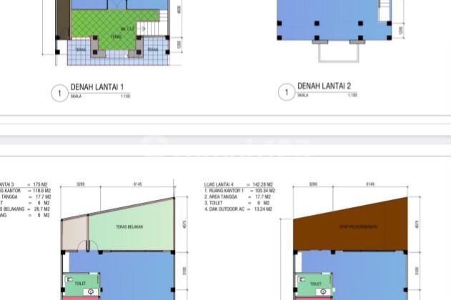 Nice Office 661 m2 HGB Warung Buncit, South Jakarta Nice Office 661 m2 HGB Warung Buncit, South Jakarta