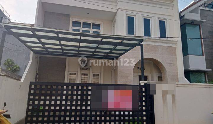 Rumah Sunter Siap Huni 3 Lantai Hadap Selatan