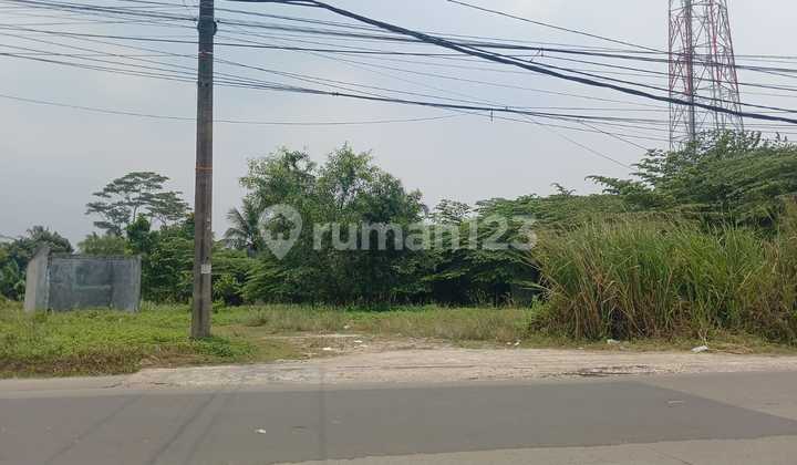 Land Area of 3400M² on Jl. Muntjul Tigaraksa Tangerang (Sy)