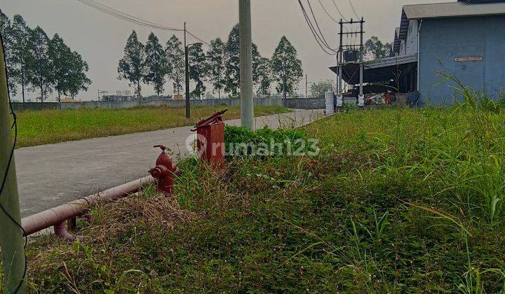 Tanah Luas 5766m² Dalam Kawasan Pergudangan di Jl. Kalibaru Kec.pakuhaji Tangerang 2