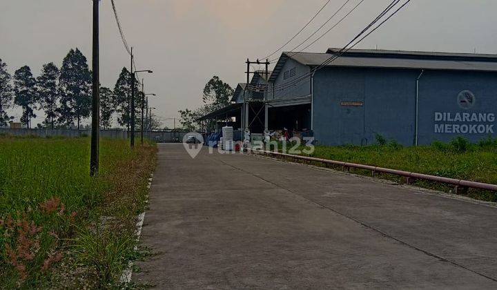 Tanah Luas 4739m² Dalam Kawasan Pergudangan di Jl. Kalibaru Kec.pakuhaji Tangerang 2