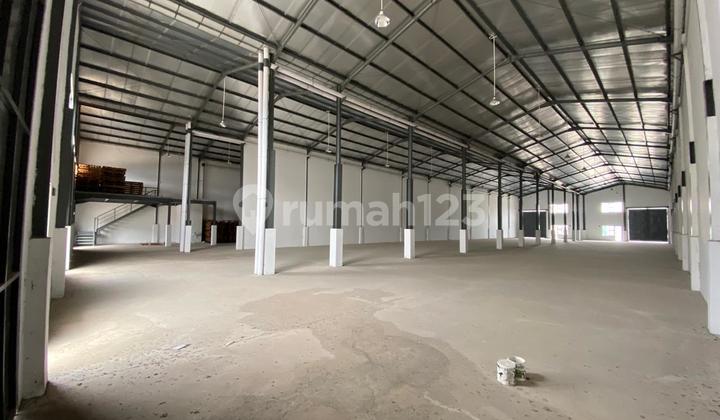 Gudang Baru Luas Tanah 2000M² Kawasan Pergudangan Angkasa Kec. Teluk Naga Kab. Tangerang