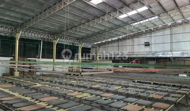 Gudang luas tanah 3800m² di jl. Salembaran kec. Kosambi kab. Tangerang