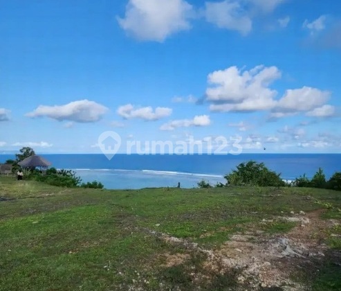 Dijual Cepat Tanah Los Tebing View Ocean di Sawangan- Nusa Dua