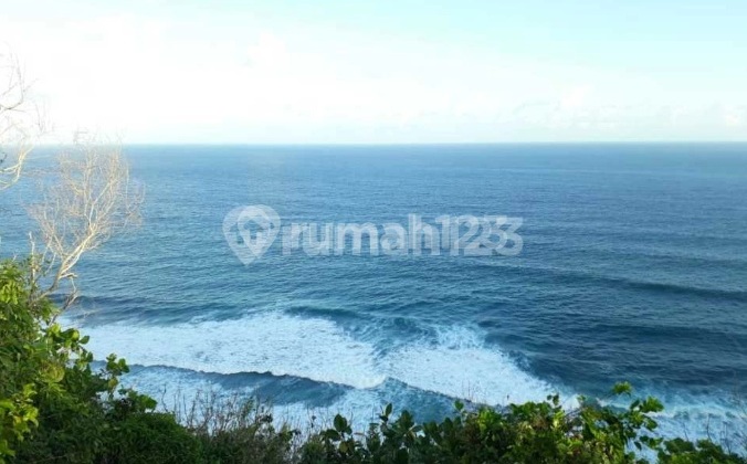 Dijual Cepat Tanah Los Tebing View Ocean di Uluwatu