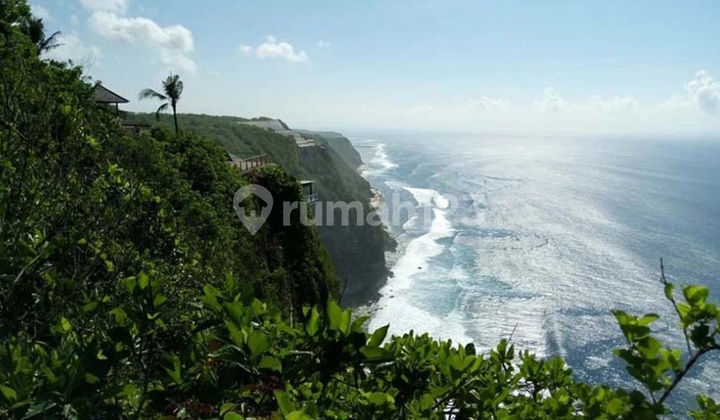 Jual Cepat Tanah Los Tebing View Ocean Samping Bulgari Resort