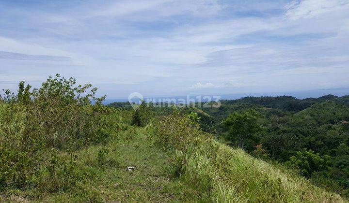 Jual Cepat  Tanah view Ocean dan View Ubud  di Nusa Penida Bali 2