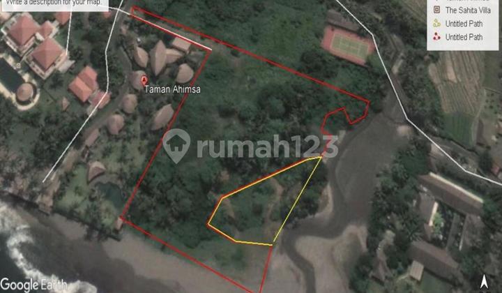 For Sale Quick Beachfront Ocean View Land in Pantai Cemagi, Canggu
