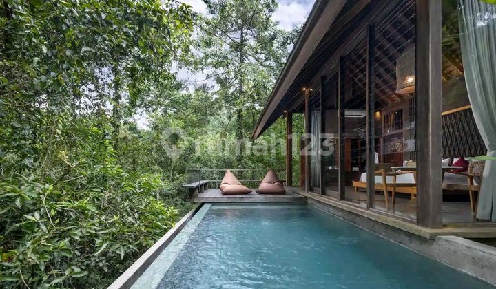 BEST DEAL! Cheapest private villa in Ubud - Bali with rice fields & river view 2
