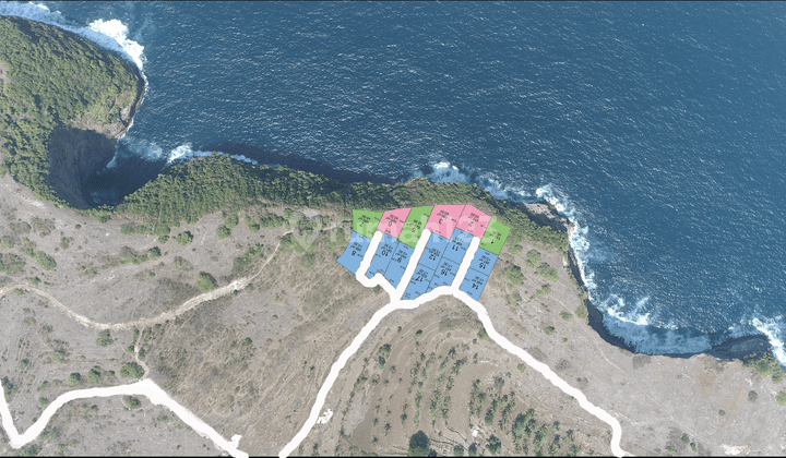 Jual Cepat Tanah Los Tebing view Kelingking Beach di Nusa Penida 2