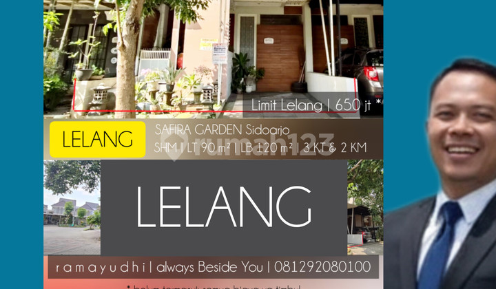 Rumah Shm @ Safira Garden Sidoarjo - Lelang