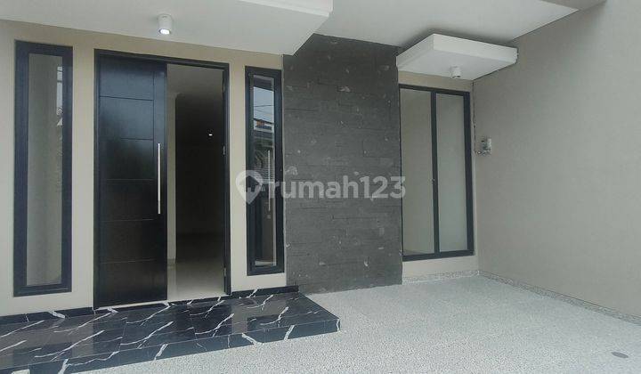 Rumah Hook Modern Minimalis Baru Di Perum Elit Sutorejo Surabaya 2