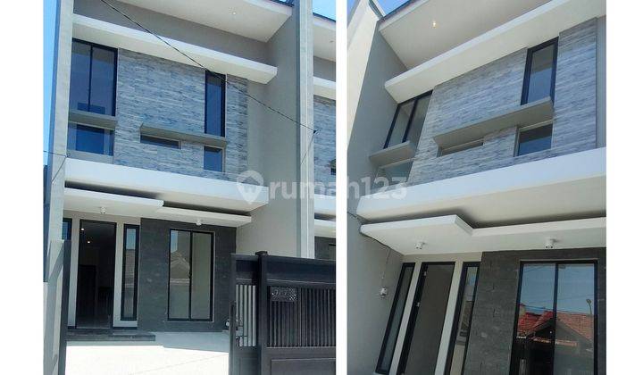 Rumah 2 Lantai Klampis Semolo Surabaya Minimalis Dekat Merr 1