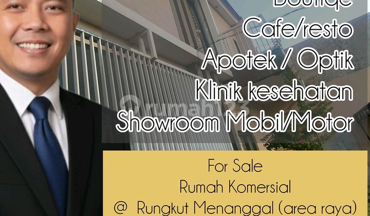 Rumah Komersial Untuk Ruko, Optik, Showroom @ Rungkut Surabaya