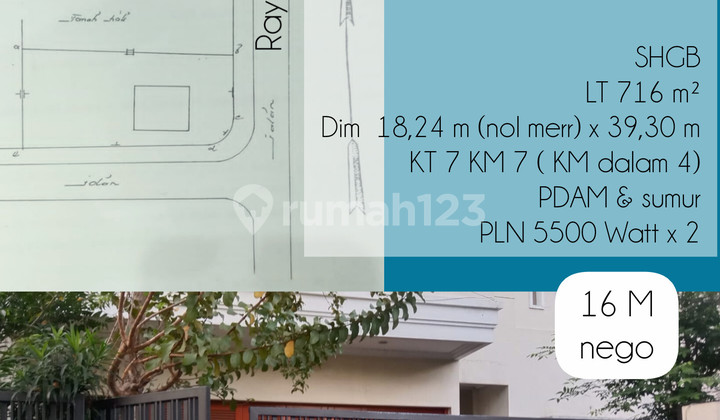 Rumah Komersial Hook Nol Raya Merr Ir Sukarno Surabaya