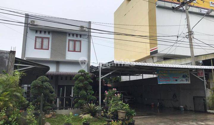 Rumah + Kos-kosan + Tempat Usaha Lokasi Strategis di Glugur By Pass Medan 1