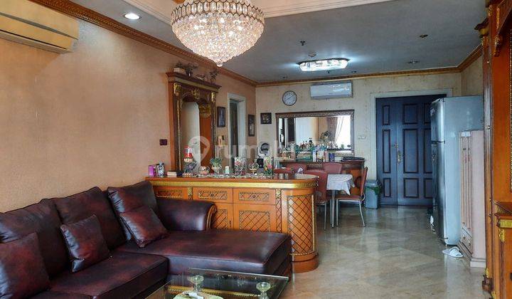 ruang tamu dijual apartemen kedoya elok jakarta