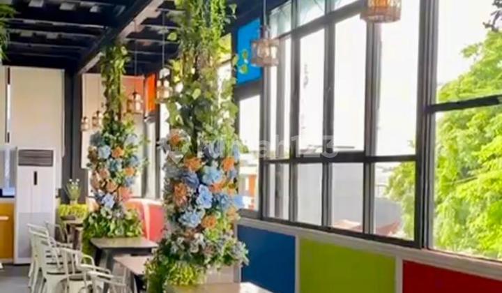 For Sale Guest House, Cafe, Restaurant, Rooftop, Very Strategic Location, High Occupancy Rate, Safe, Flood-Free. 2