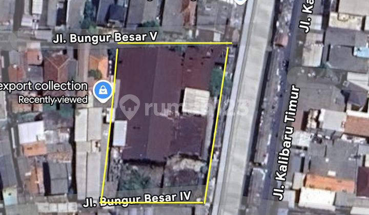 For Rent: Very Large Land in Senen, Central Jakarta