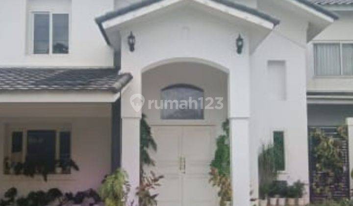 Rumah asri dengan kolam renang di town house Ciputat  1